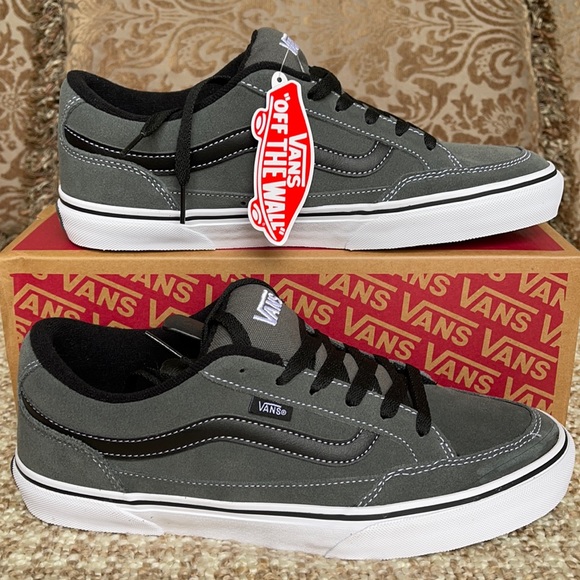 Vans Men’s Bearcat Charcoal/White/Black Men’s - Picture 2 of 16